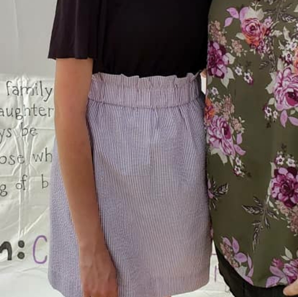 Seersucker skirt - Picture 3 of 3